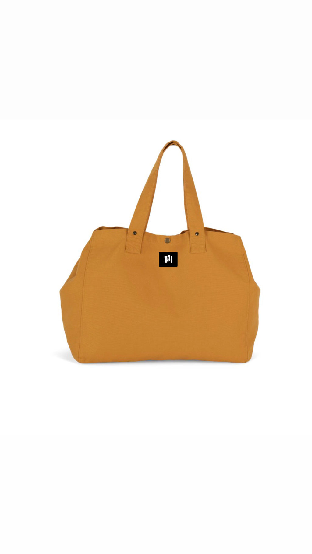 Faded cotton shopping bag